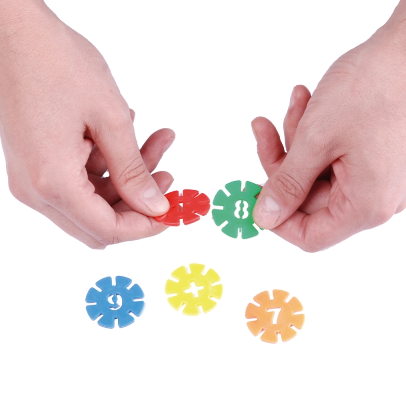 FLORES CONECTABLES CON NUMEROS - 3