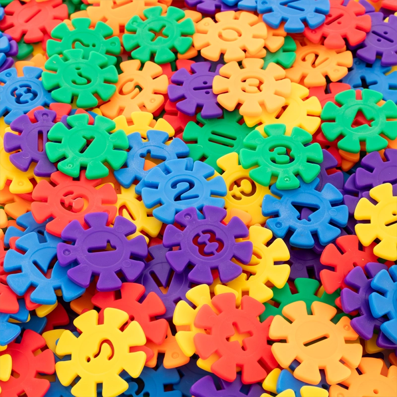 FLORES CONECTABLES CON NUMEROS - 5