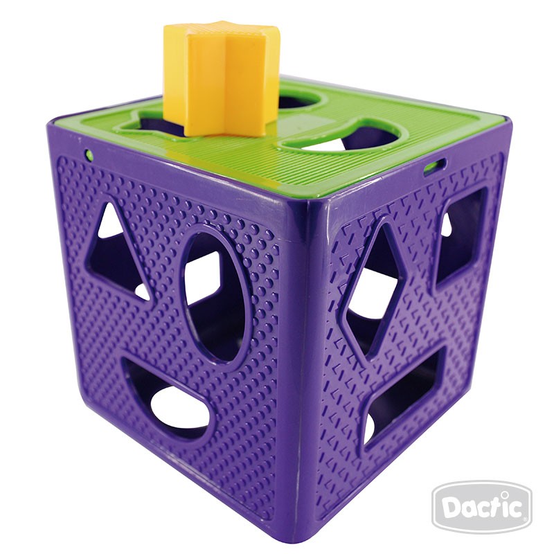 CUBO DE ENCAJE DACTIC MULTICOLOR PLASTICO - 1