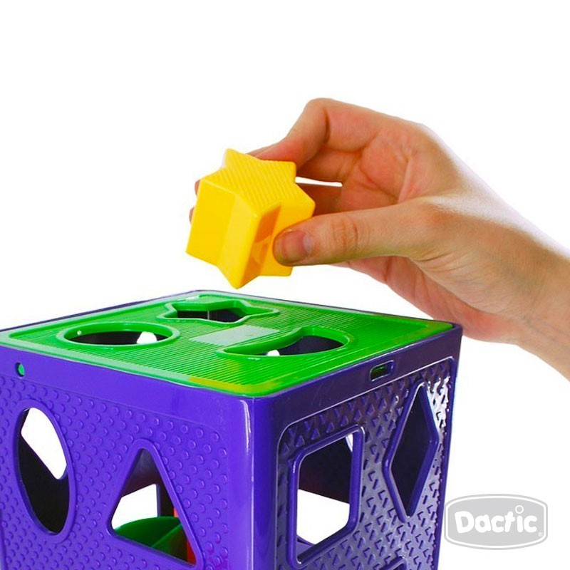 CUBO DE ENCAJE DACTIC MULTICOLOR PLASTICO - 3