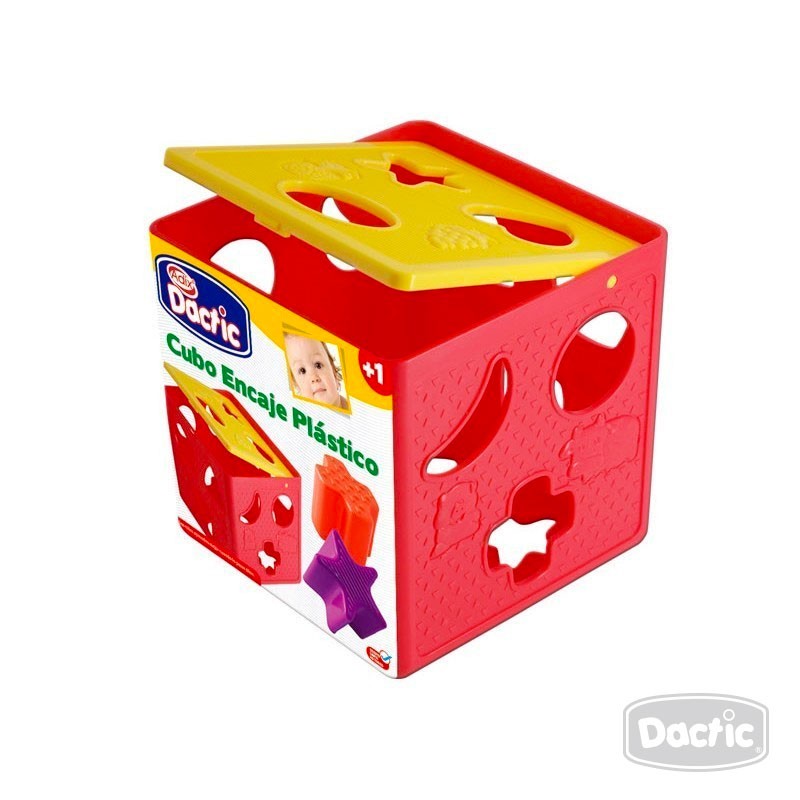 CUBO DE ENCAJE DACTIC MULTICOLOR PLASTICO - 4