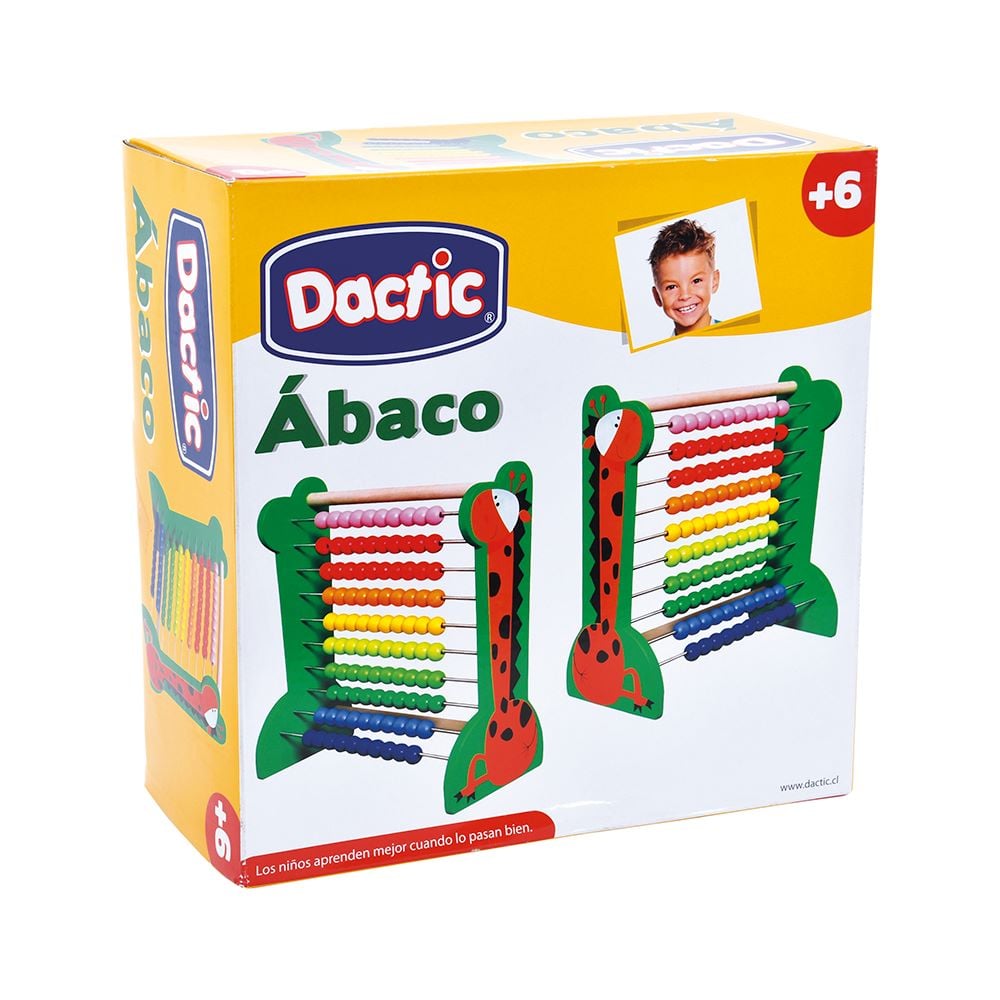 JUEGO DACTIC ÁBACO DE MADERA - 2