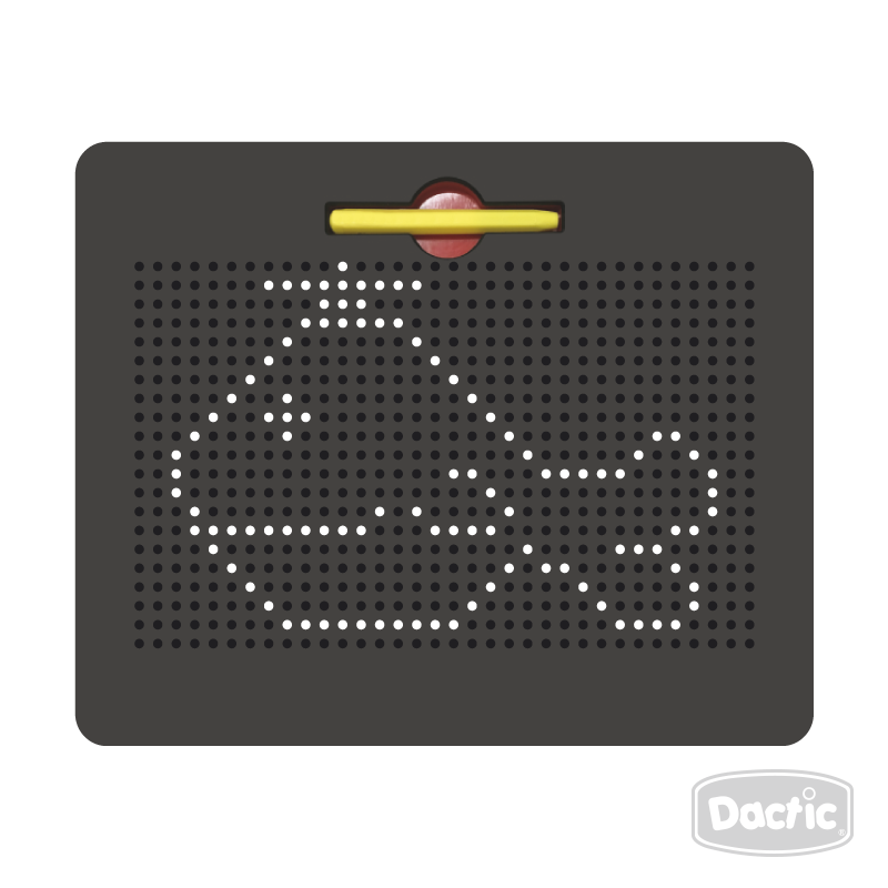 TABLERO DACTIC GRANDE MAGNETICO 2D - 1