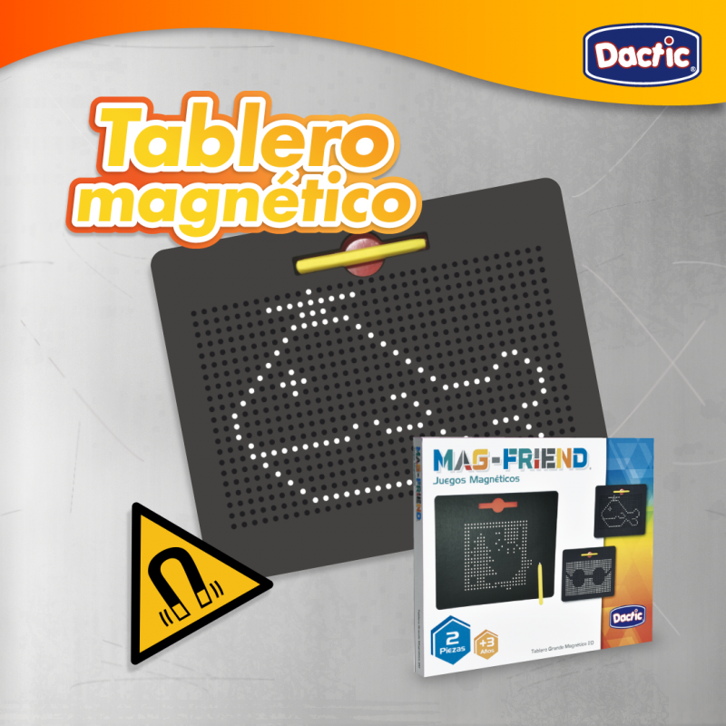 TABLERO DACTIC GRANDE MAGNETICO 2D - 4
