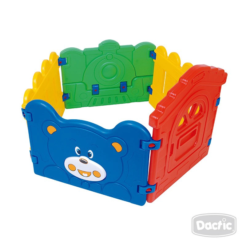 CORRAL DACTIC CASITA PLASTICO MULTICOLOR - 1