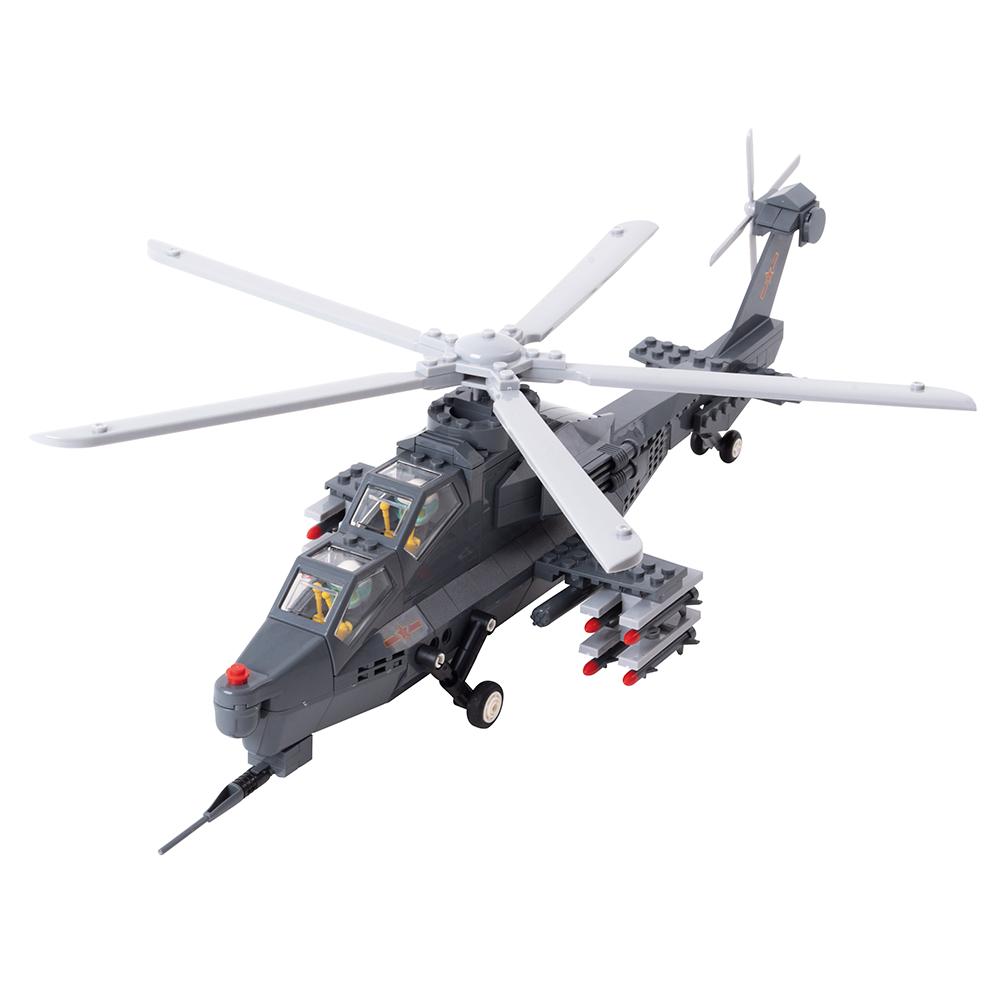 HELICOPTERO WZ-10 ARMABLE - 1