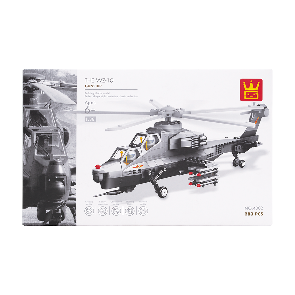HELICOPTERO WZ-10 ARMABLE - 4