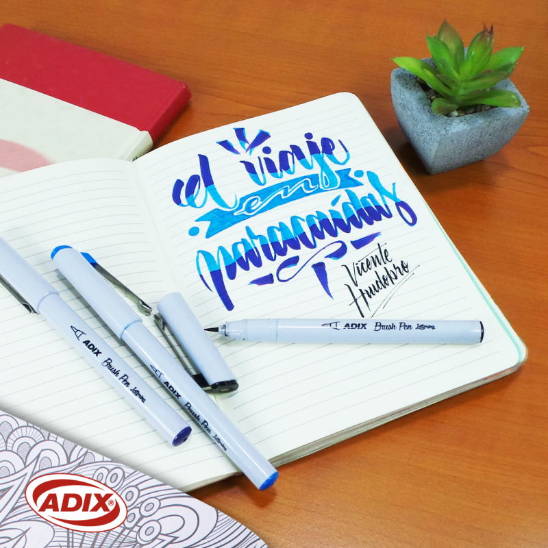 SET BRUSH ADIX PEN PUNTA FINA - 5
