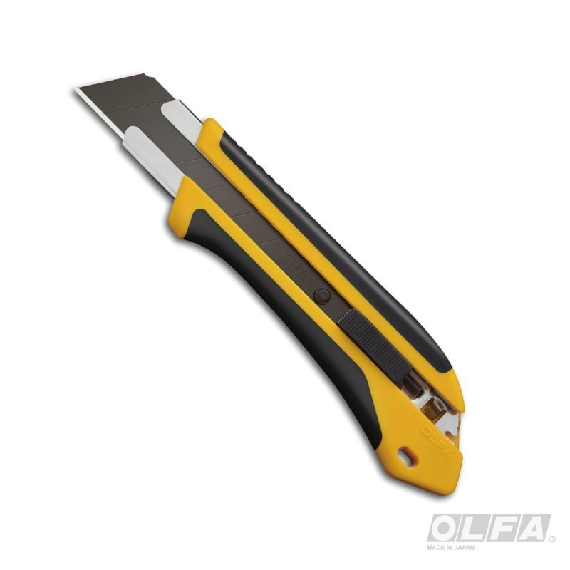 CUCHILLO EXTRA FUERTE ANTIDESLIZANTE SEGURO AUTOMATICO 25 MM - 1
