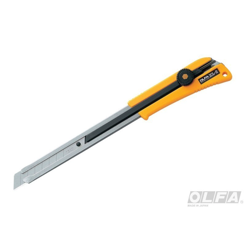 CUCHILLO OLFA INDUSTRIAL LARGO ALCANCE SEGURO MANUAL - 1