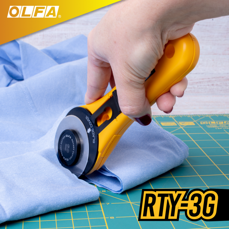CUCHILLO ROTATIVO OLFA DE 60MM. PARA TELA - 2