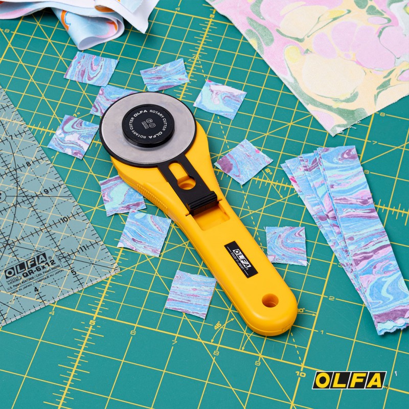CUCHILLO ROTATIVO OLFA DE 60MM. PARA TELA - 5