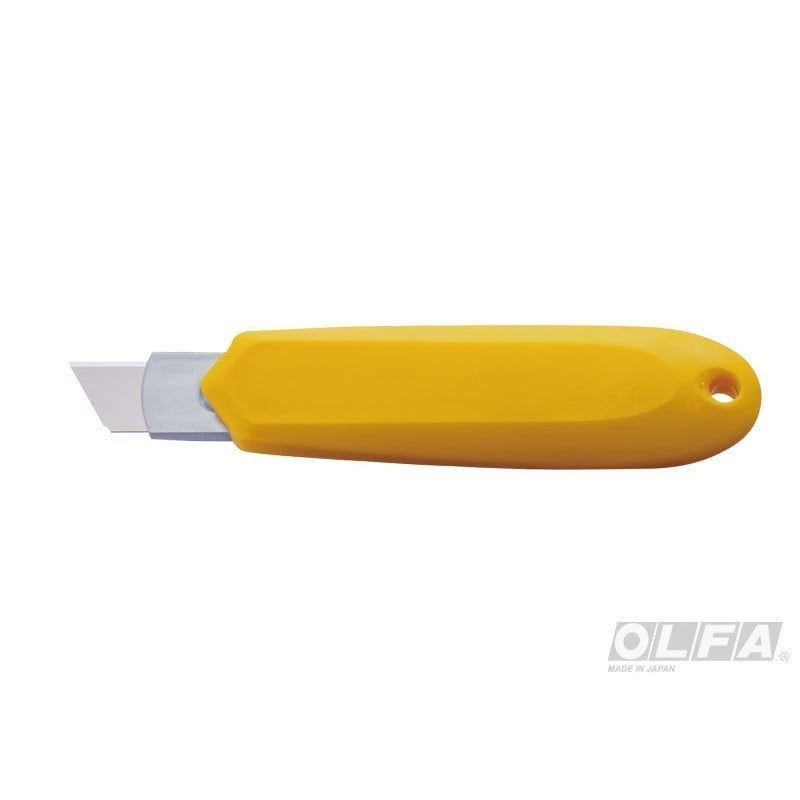 CUCHILLO OLFA SEGURIDAD AUTO-RETRACTIL MANGO ANTIDESLIZANTE SK-5 - 2