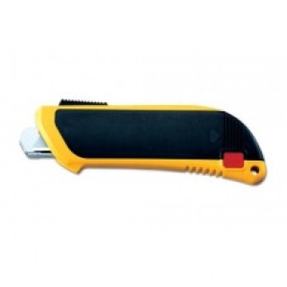 CUCHILLO OLFA AUTO-RETRACTIL DOBLE SISTEMA SEGURIDAD SK-6 1U - 1
