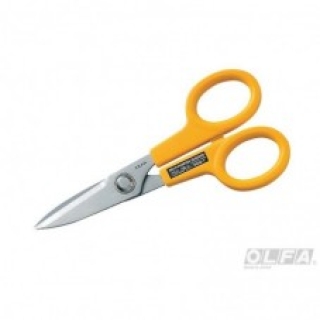 TIJERAS MICRO DENTADAS OLFA DE 127MM. ANTIDESLIZANTES - 1
