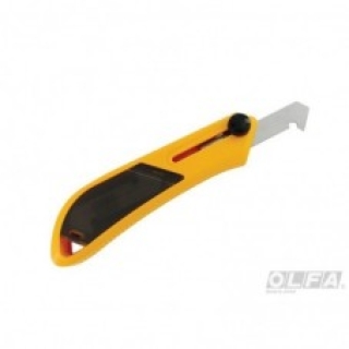 CUCHILLO OLFA CORTA ACRILICO GRANDE SEGURO MANUAL - 1