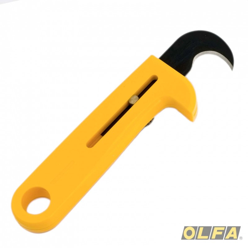 CUCHILLO GANCHO DE ACERO INOXIDABLE CORTA CINTAS DE NYLON - 5