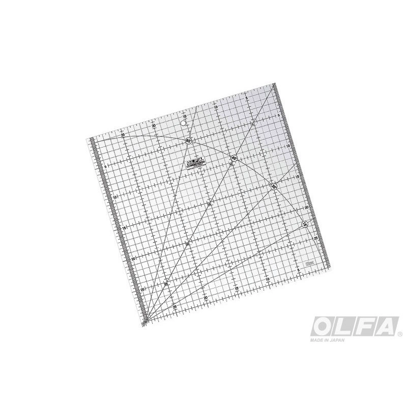 REGLA ACIRILICA OLFA REGLA ACRILICA TRANSPARENTE DE 30 X 30CM - 1