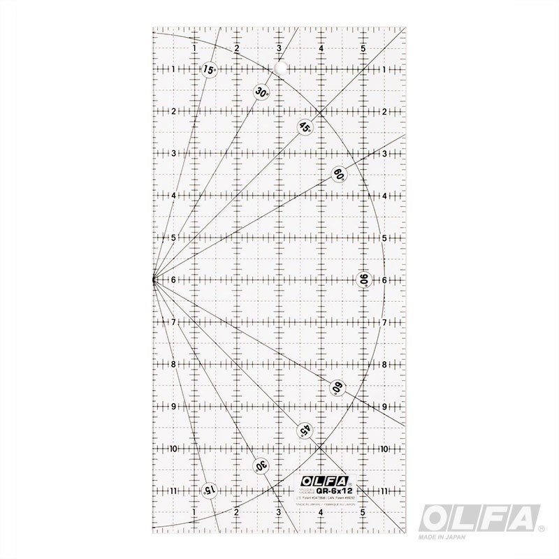 REGLA ACIRILICA OLFA REGLA ACRÍLICA RECTANGULAR - 1