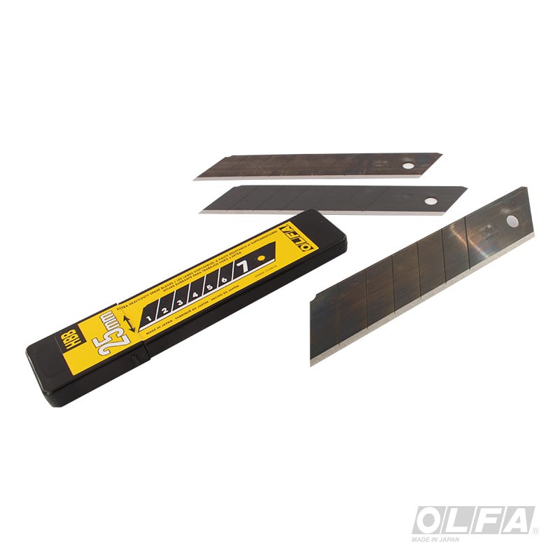 REPUESTO CUCHILLO OLFA NEGRA 25 MM - 3