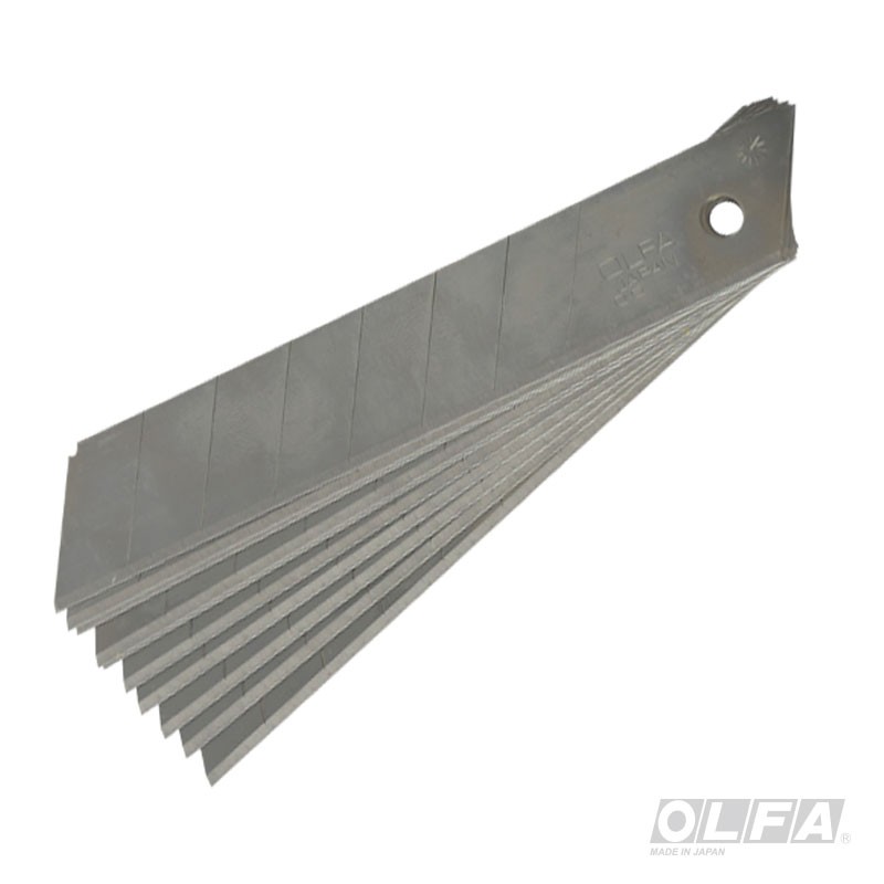 REPUESTO OLFA 10 PIEZAS UNIVERSAL GRANDE ESTUCHE - 4