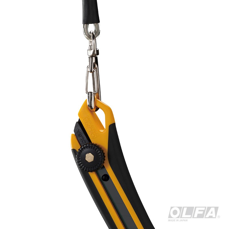 CUCHILLO OLFA INDUSTRIAL INCRUSTACION ANTIDESLIZANTE AGUJERO ENGANCHE SEGURO MANUAL - 5