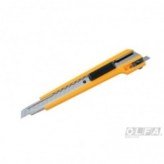 CUCHILLO OLFA MEDIANO AUXILIAR SEGURO AUTOMATICO - 1