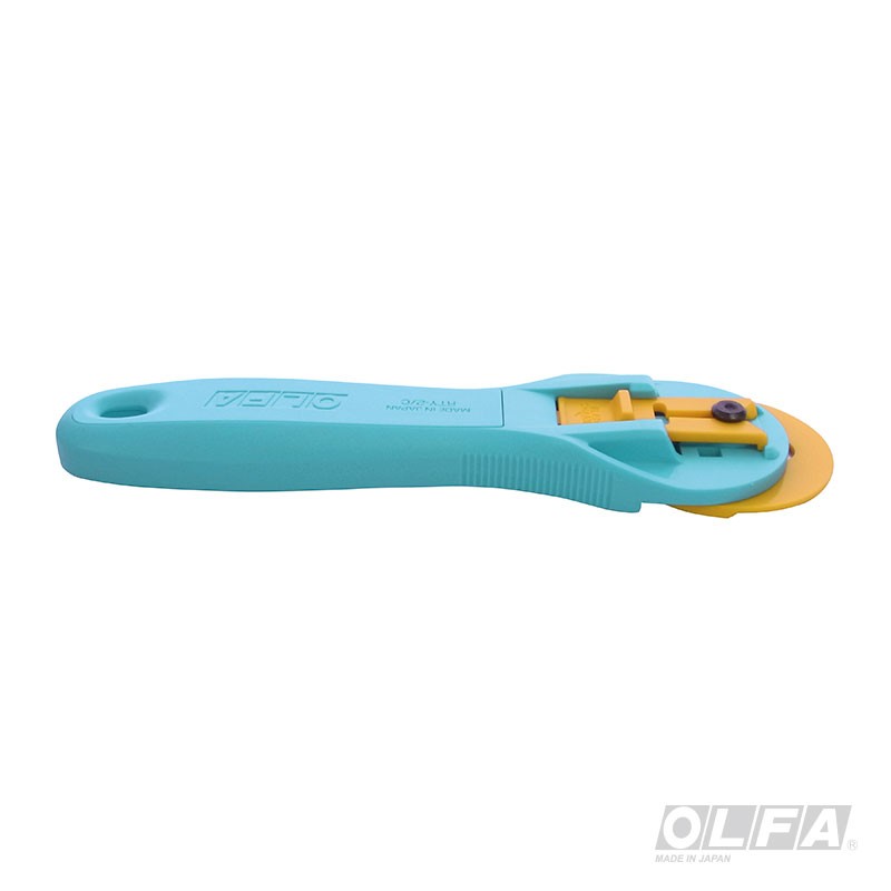 CUCHILLO ROTATIVO OLFA PARA TELA AQUA COLOR 45 MM - 4