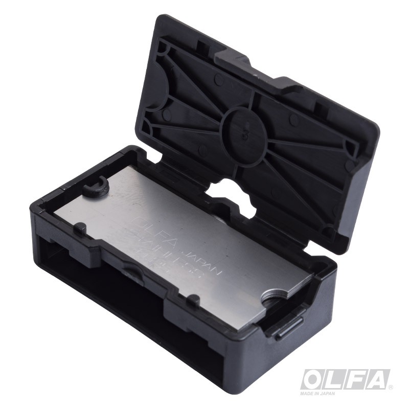 REPUESTO CUCHILLO OLFA TIPO RASPADOR VIDRIO 6U - 3