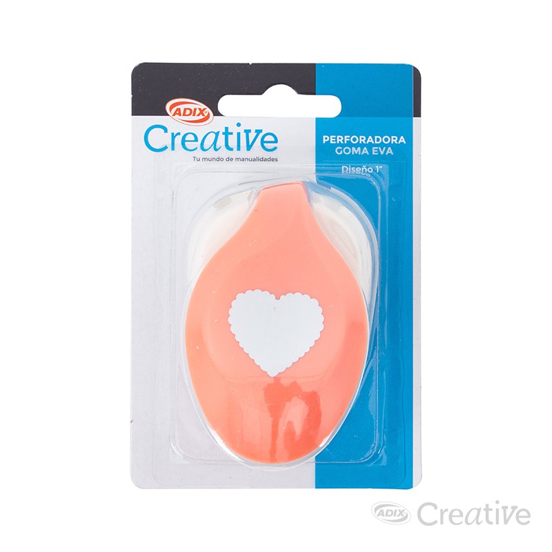 PERFORADORA CREATIVE GOMA EVA CORAZON - 4