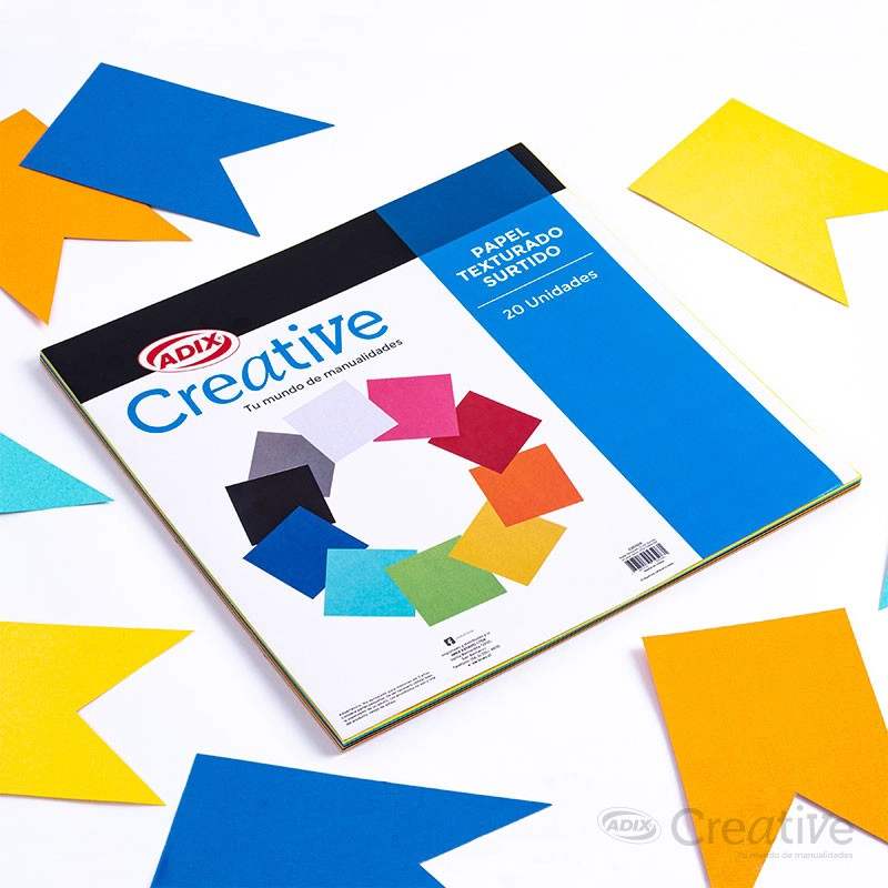 BLOCK PAPEL TEXTURIZADO CREATIVE - 1