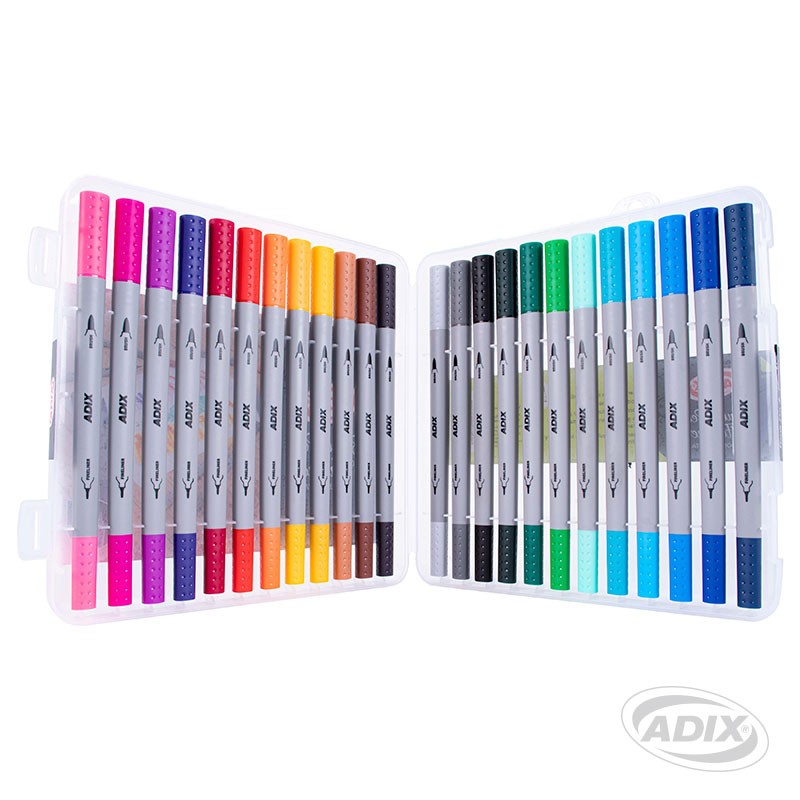 SET MARCADORES BRUSH PEN/FINELINER - 1