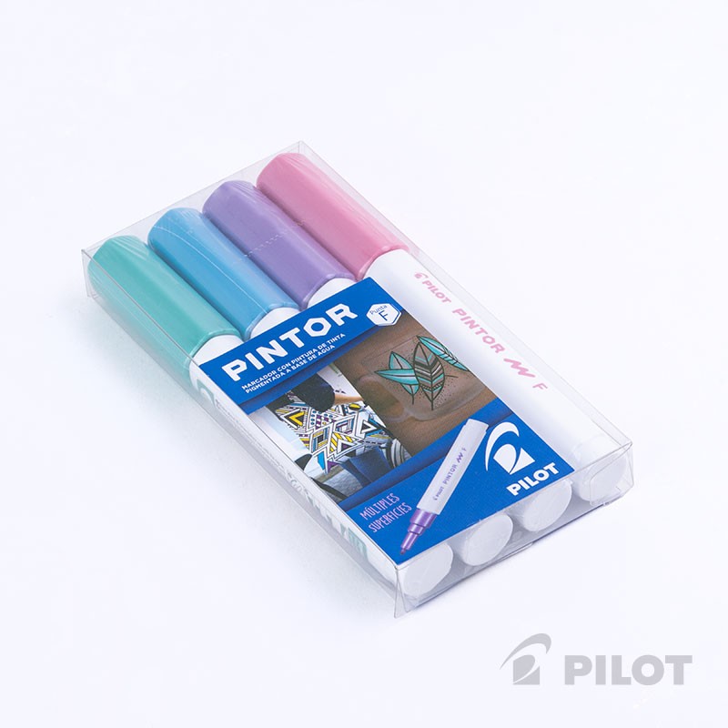 SET PINTOR PILOT COLORES METALIZADOS PUNTA FINA - 2