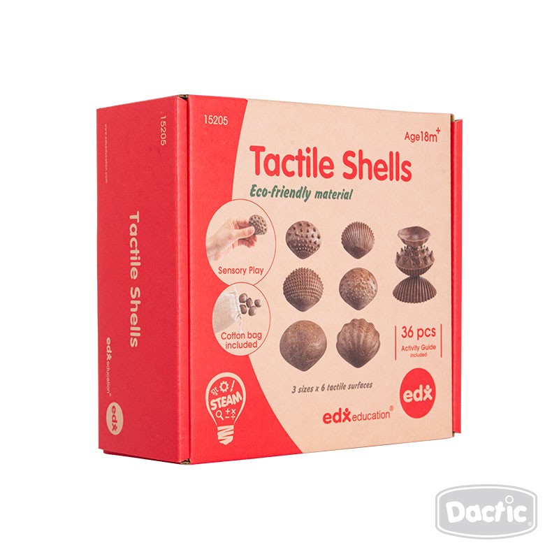 SET DACTIC CONCHAS CON TEXTURA MULTICOLOR - 4