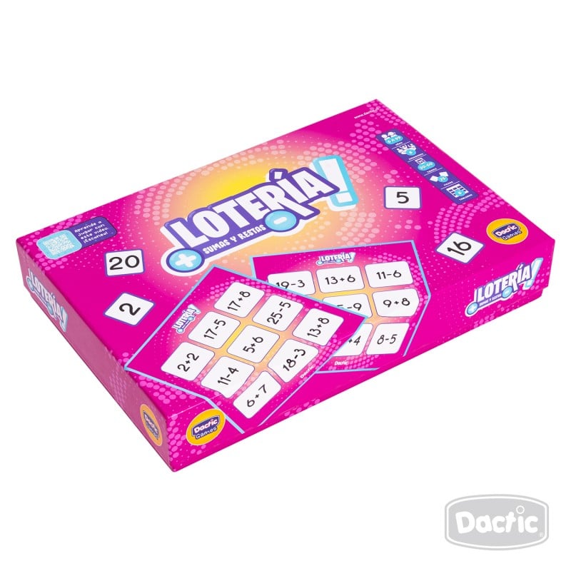LOTERIA SUMAS Y RESTAS DACTIC - 2
