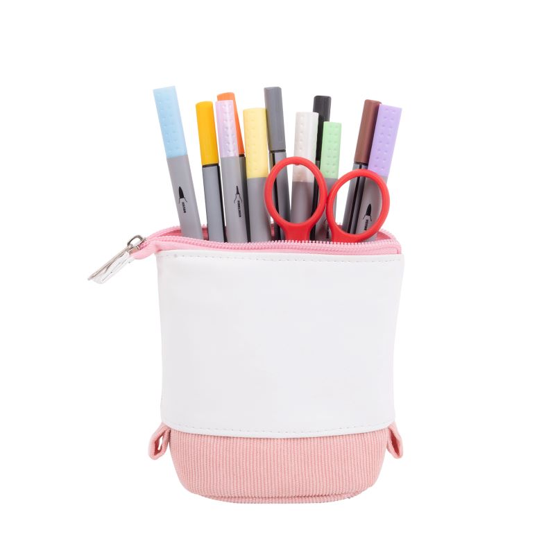 ESTUCHE ADIX  RETRACTIL ROSADO - 1
