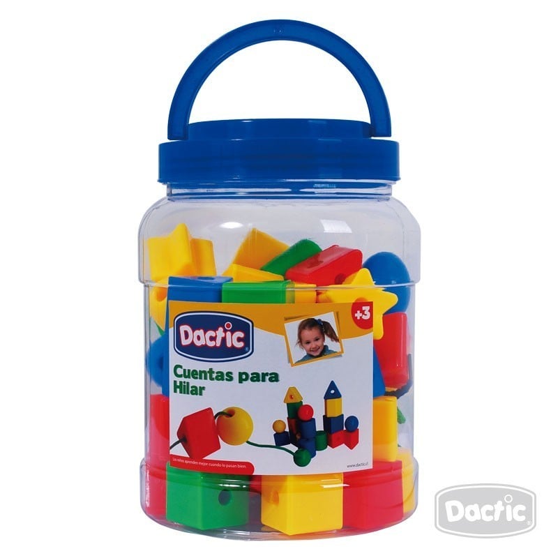 CUENTAS PARA HILAR DACTIC MULTICOLOR - 1