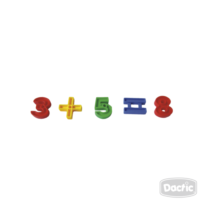 NUMEROS PARA HILAR DACTIC MULTICOLOR - 3