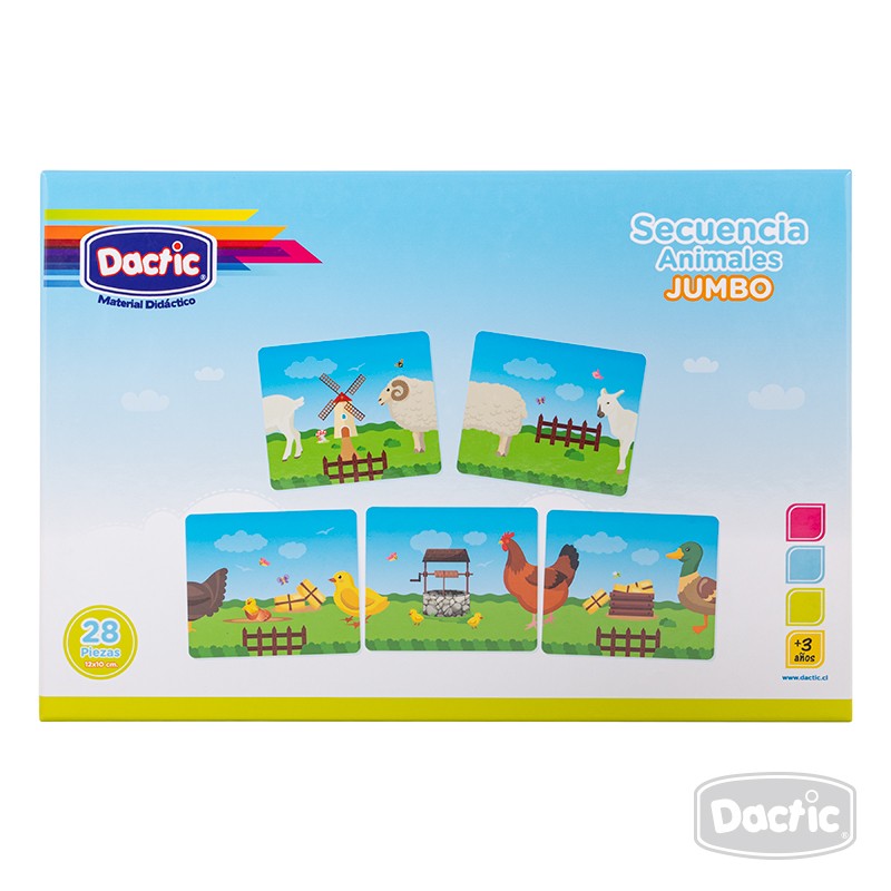 SECUENCIA DE ANIMALES JUMBO DACTIC - 2
