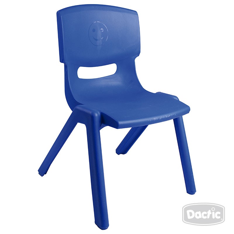 SILLA INFANTIL PLASTICA AZUL - 1