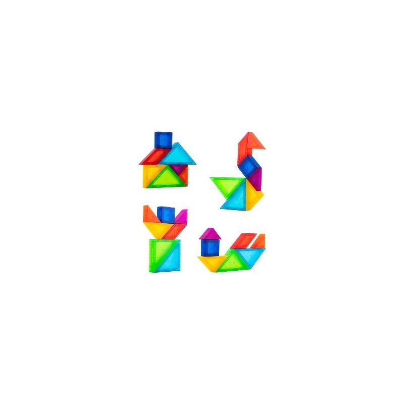 TANGRAMA MAGNETICO DACTIC MULTICOLOR - 2