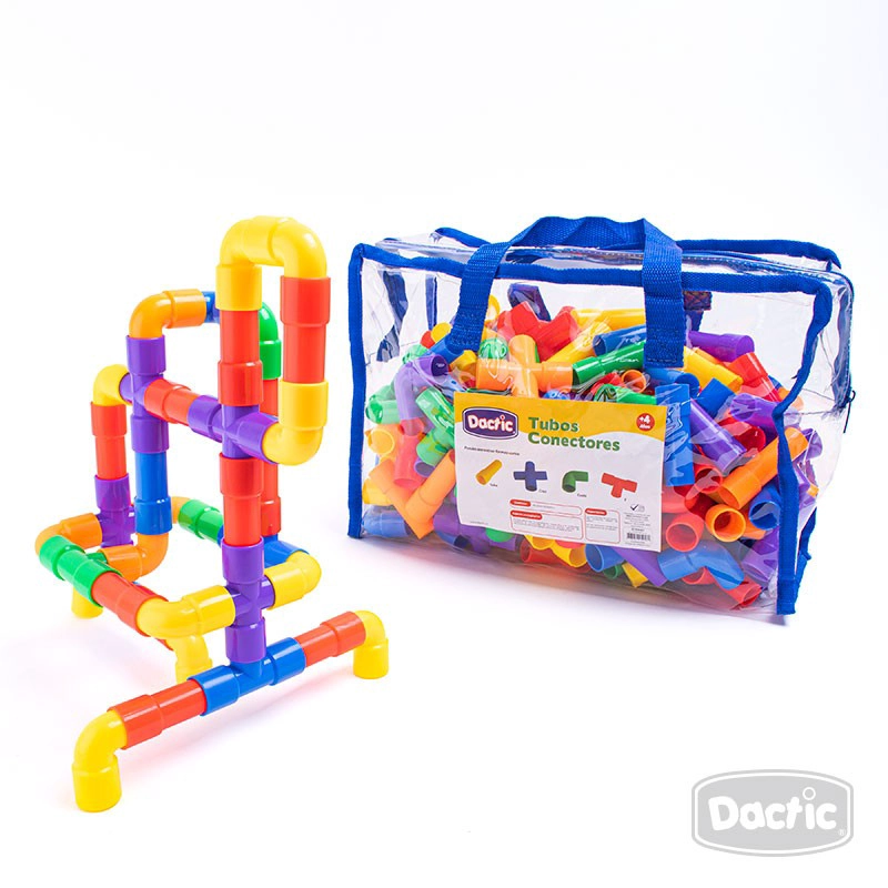 JUGUETE DACTIC TUBOS CONECTORES 240 UN - 1