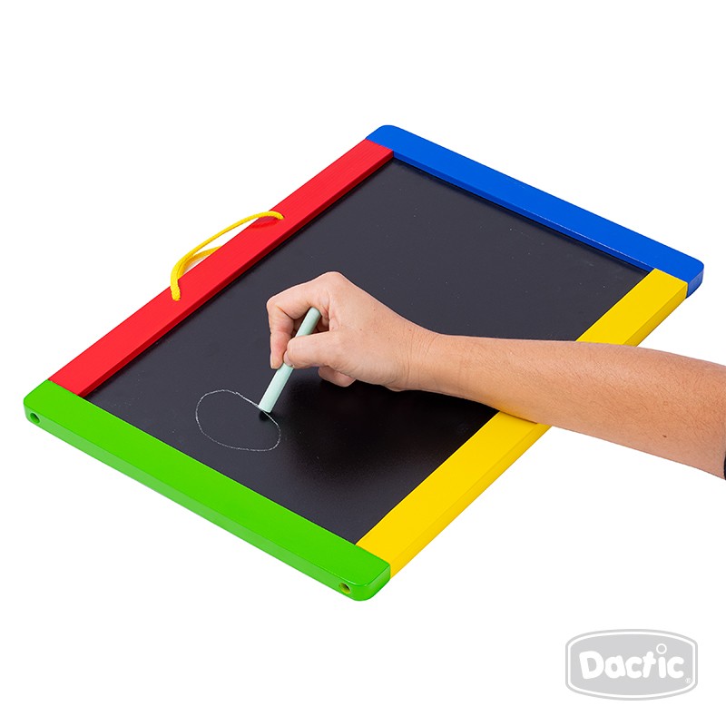 PIZARRA MAGNETICA Y TIZA DACTIC MULTICOLOR - 4