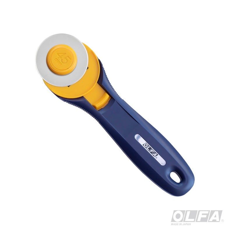 CUCHILLO ROTATIVO OLFA DE 45MM. PARA TELA - 2