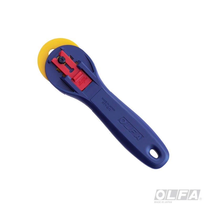CUCHILLO ROTATIVO OLFA DE 45MM. PARA TELA - 3