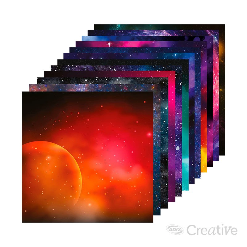 BLOCK PAPEL CREATIVE GALAXIA - 2