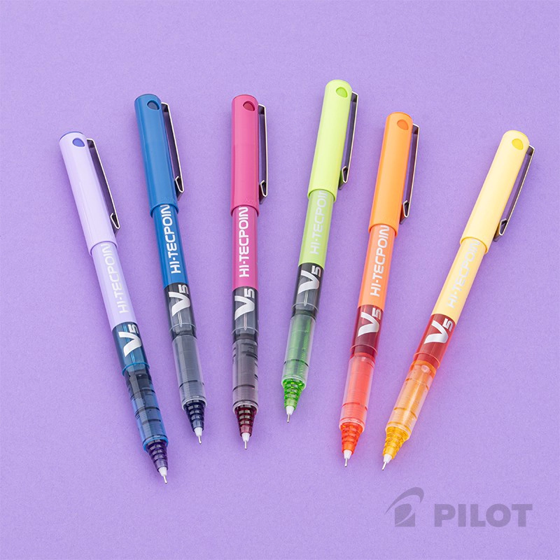 SET LÁPICES PILOT HI-TECPOINT V5 6 UN - 2