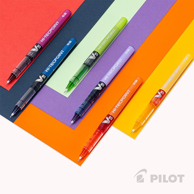 SET LÁPICES PILOT HI-TECPOINT V5 6 UN - 3