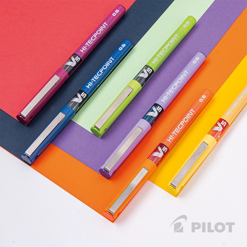 SET LÁPICES PILOT HI-TECPOINT V5 6 UN - 4
