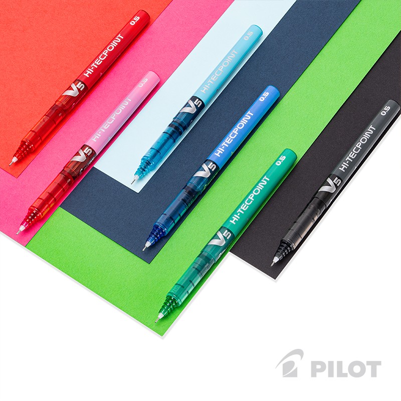 SET LÁPICES PILOT HI-TECPOINT V5 6 UN - 3